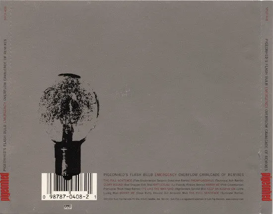 Pigeonhed Flash Bulb Emergency CD remix big beat
