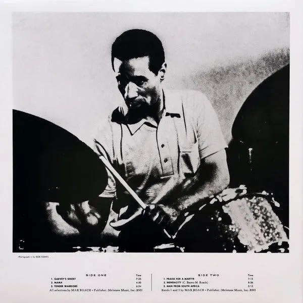 Max Roach Percussion Bitter Sweet LP gatefold quasi mint