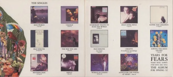 Tears For Fears Laid So Low CD singolo digipak VG+