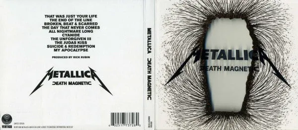 Metallica Death Magnetic CD digipak thrash limitato