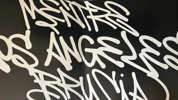 Fabri Fibra Mentre Los Angeles Brucia 2xLP Bianco