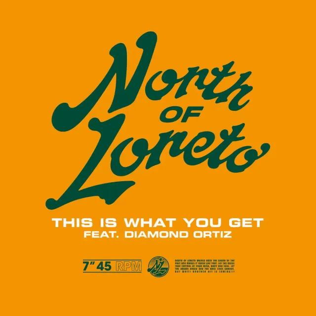 North of Loreto This Is What You Get vinile 7" feat Diamond Ortiz