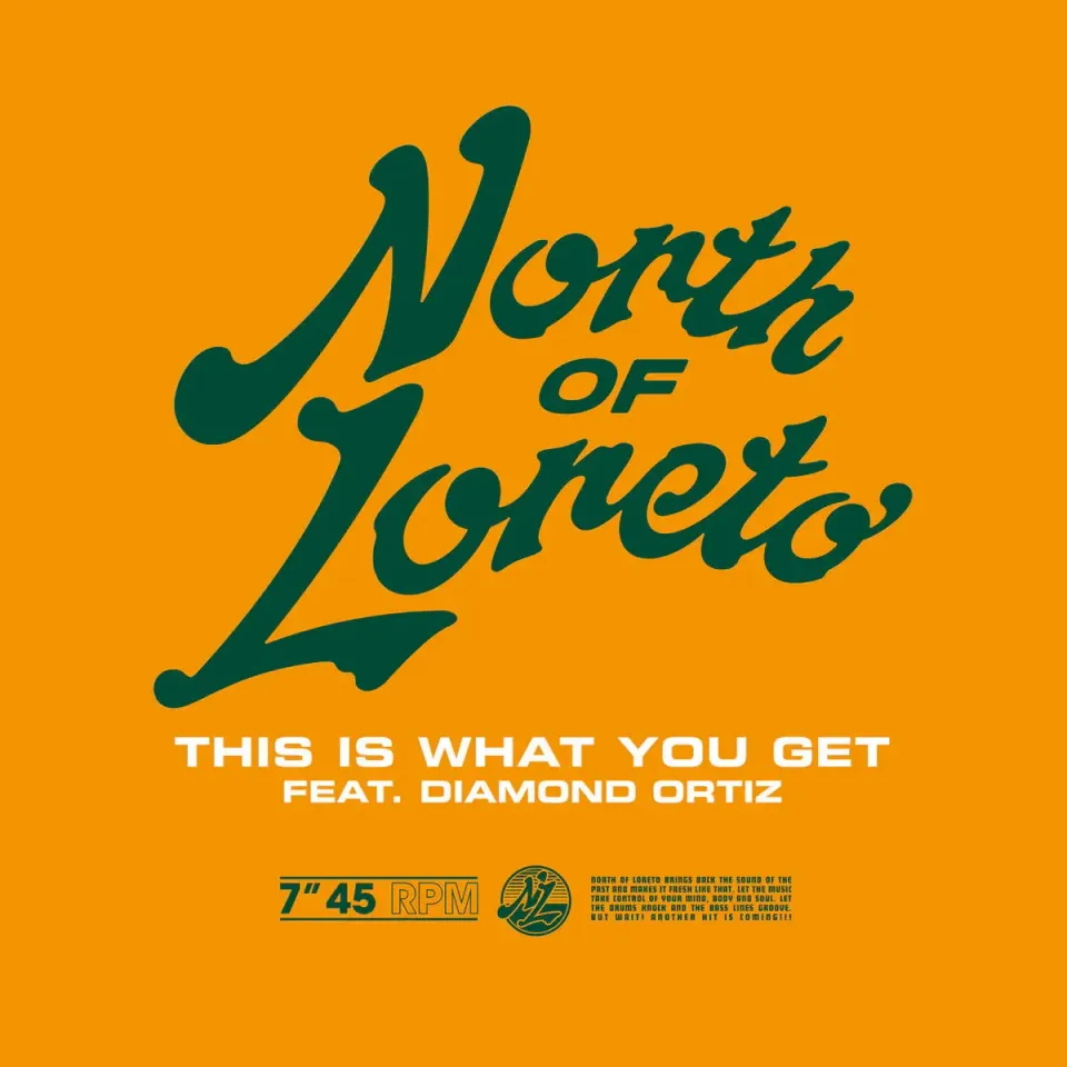 North of Loreto This Is What You Get vinile 7" feat Diamond Ortiz