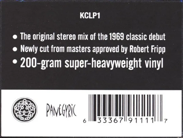 King Crimson In The Court vinile LP 200g prog mint
