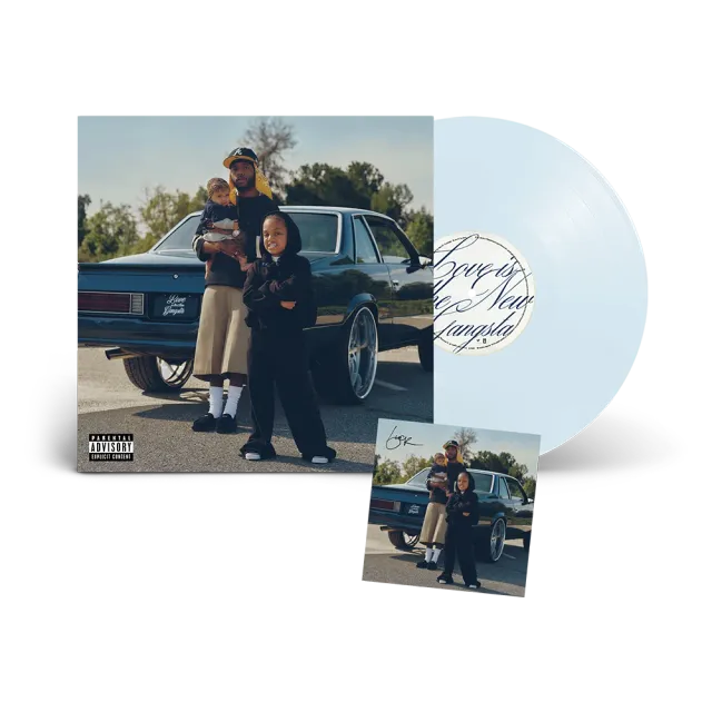 Polydor Records Love Is The New Gangsta vinile clear + card firmata