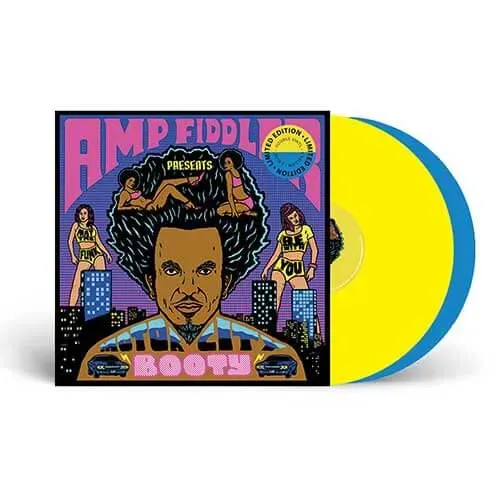 Amp Fiddler Motor City Booty vinile giallo blu funk