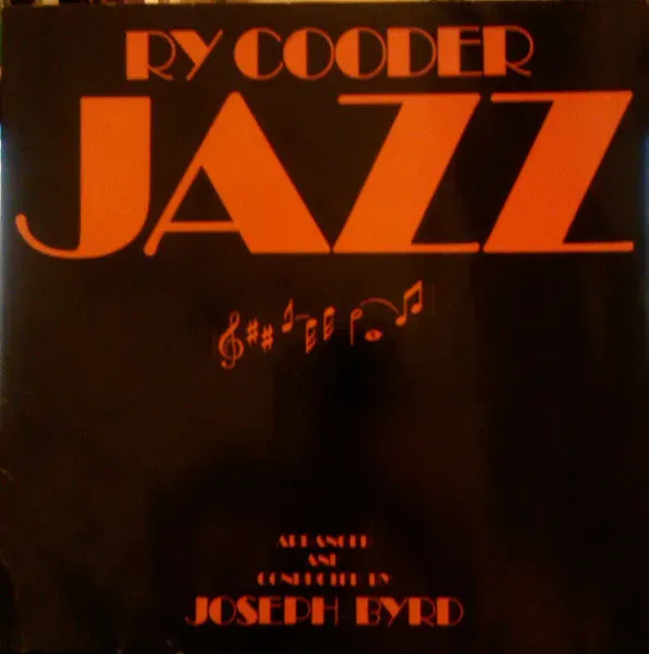 Ry Cooder Jazz LP album reissue Germania near mint