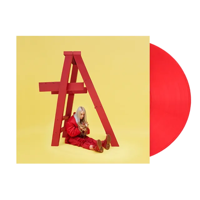 Billie Eilish Dont Smile At Me vinile LP rosso limitata