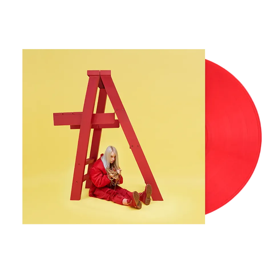 Billie Eilish Dont Smile At Me vinile LP rosso limitata