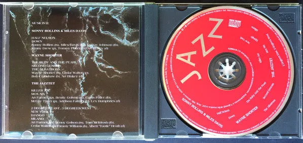 Sonny Rollins Miles Davis Different Worlds CD compilation
