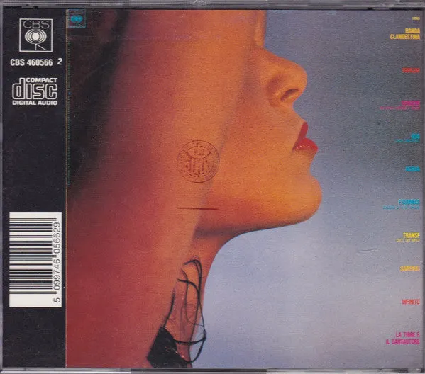 Loredana Bertè Carioca cd album ristampa brasiliana