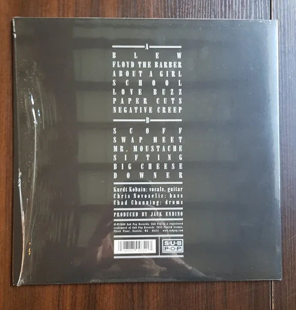 Nirvana Bleach LP vinile ristampa grunge Mint