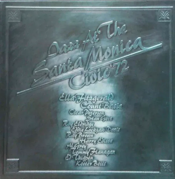 Various Jazz Santa Monica Civic 72 box 3 LP big band