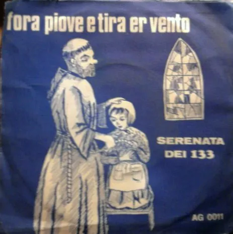 Franco Trincale Fora Piove E Tira Er Vento 45 giri 7" VG+