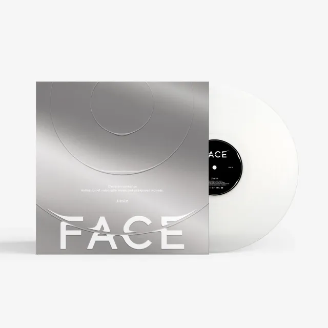 Jimin Face vinile bianco opaco LP edizione limitata