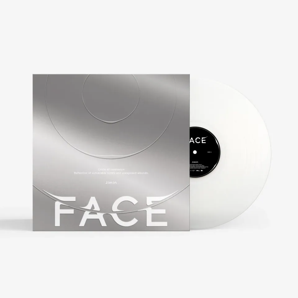 Jimin Face vinile bianco opaco LP edizione limitata