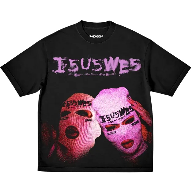 Polydor Records Ski Mask T-Shirt maglietta taglia L nera