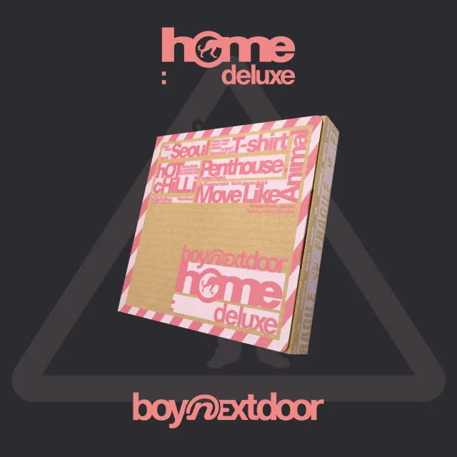 BOYNEXTDOOR HOME Deluxe CD Spark ver. photobook