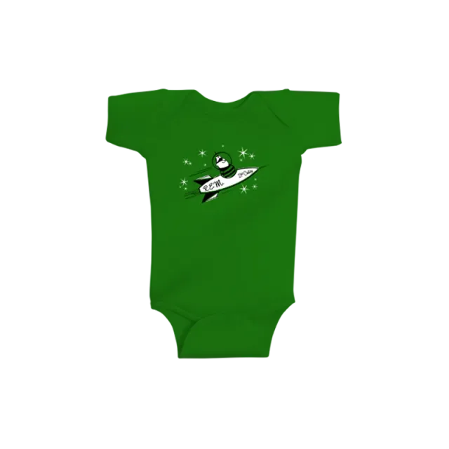 R.E.M. Rocket body neonato verde cotone 12 mesi