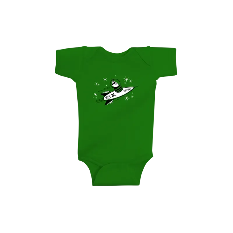 R.E.M. Rocket body neonato verde cotone 12 mesi