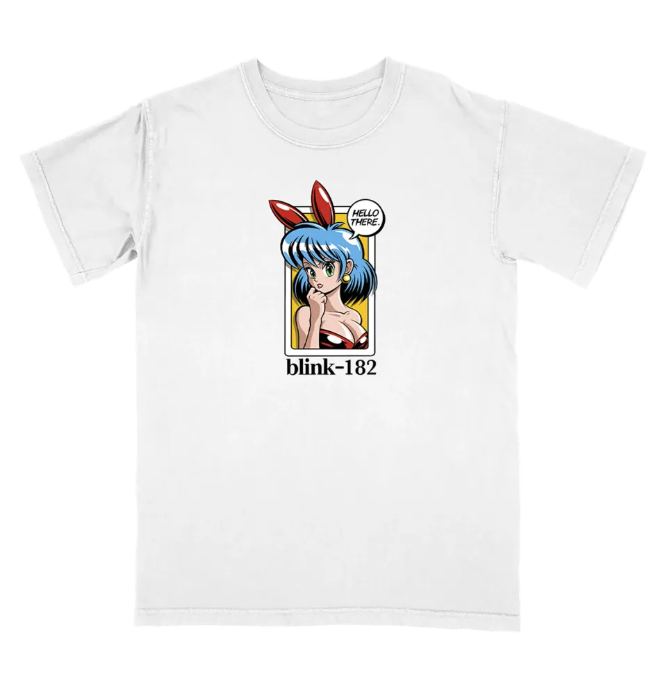 Polydor Records Anime Hello There t-shirt nera blink-182