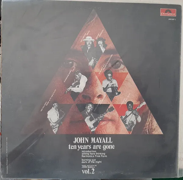 John Mayall Ten Years Are Gone Vol.2 vinile LP 1973