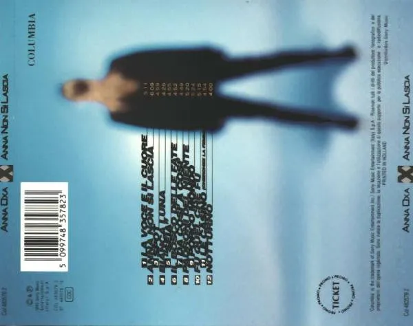 Anna Oxa Anna Non Si Lascia CD album NM Italia 1996