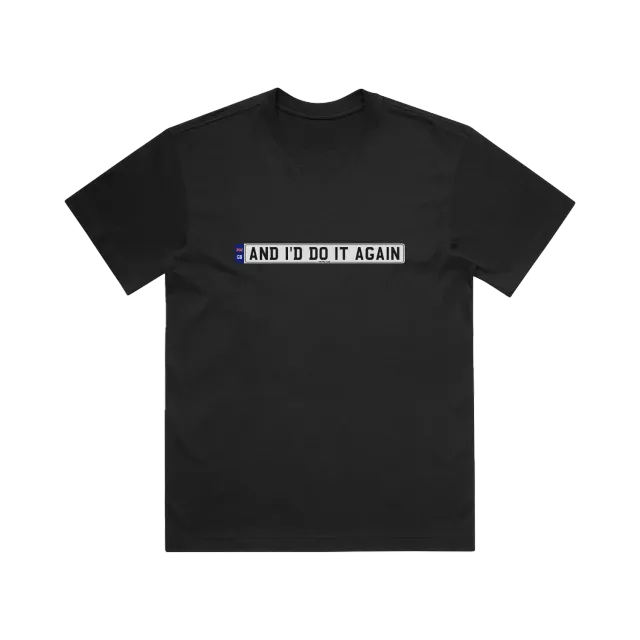 Polydor And I'd Do It Again t-shirt nera