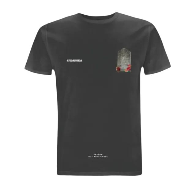Michael Kiwanuka Grave T-shirt maglietta grigia pepper