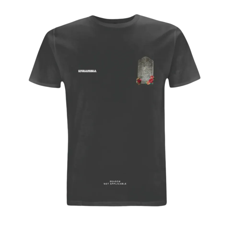 Michael Kiwanuka Grave T-shirt maglietta grigia pepper