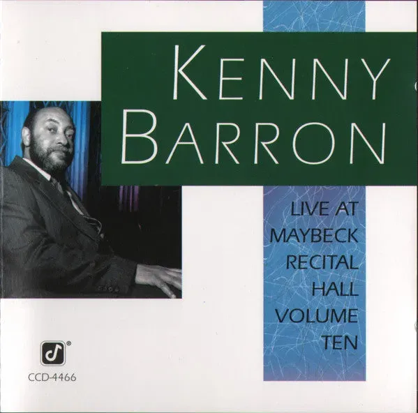 Kenny Barron Live At Maybeck Vol 10 CD piano jazz 1991