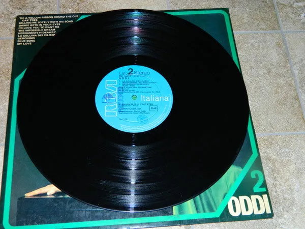 Gianni Oddi 2 LP album usato NM easy listening