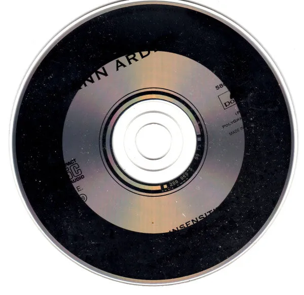 Jann Arden Insensitive CD singolo colonna Coin VG