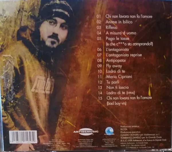 Piotta Tommaso CD album usato VG+ pop rap 2004