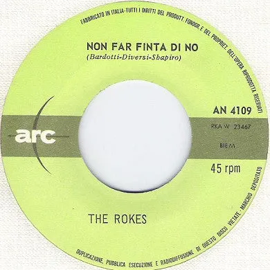 The Rokes Bisogna Saper Perdere 45 giri 7" mono