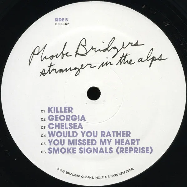Phoebe Bridgers Stranger in the Alps LP vinile album indie 2017
