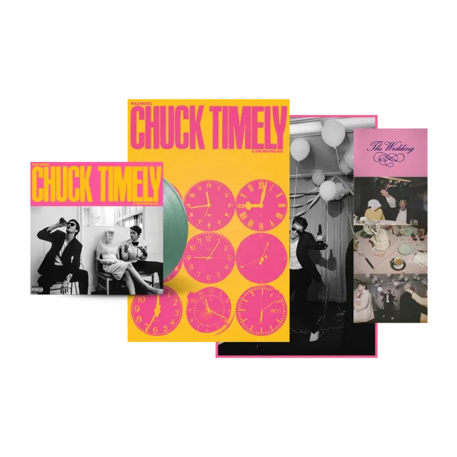 Polydor Chuck Timely Hourglass vinile pistacchio LP