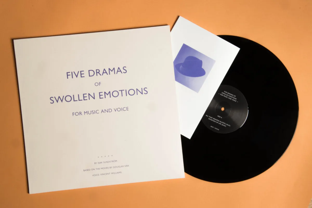 Black Sweat Records Isak Sundström Five Dramas vinile spoken word