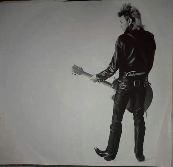 Brian Setzer Live Nude Guitars LP Vinile US 1988 NM