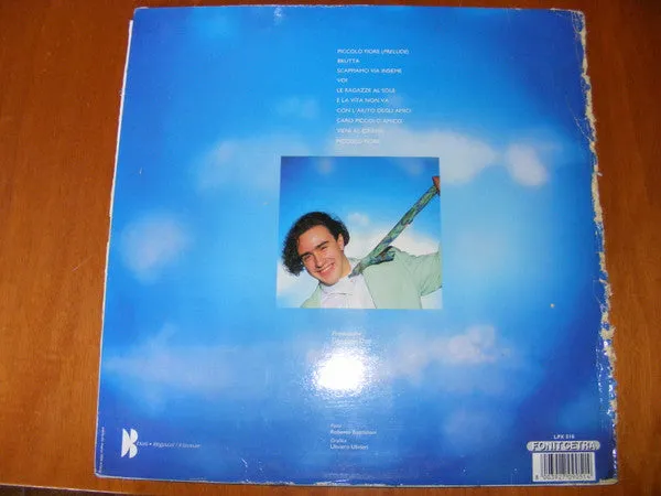 Alessandro Canino LP Album 1992 pop ballad vinile usato