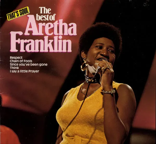 Aretha Franklin Best Of Vinile LP ristampa mint