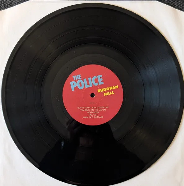 The Police Budokan Hall 2xLP vinile live Tokyo 1981