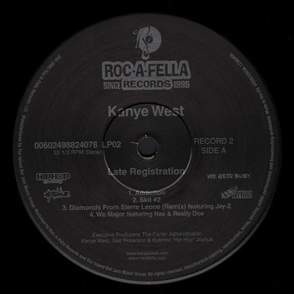Kanye West Late Registration doppio vinile 2xLP Mint