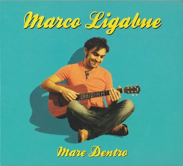 Marco Ligabue Mare Dentro CD album pop VG+