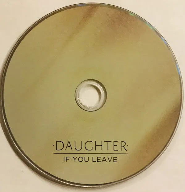 Daughter If You Leave CD album gatefold 2013