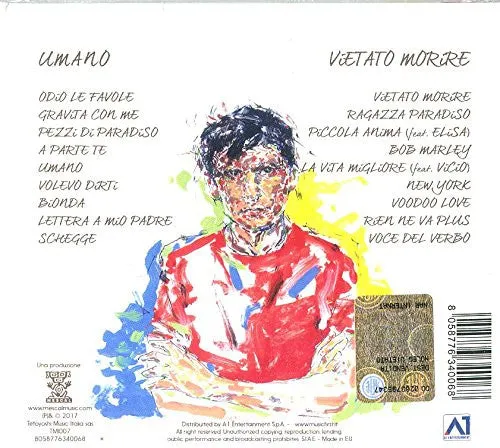 Ermal Meta Vietato Morire 2xCD album pop
