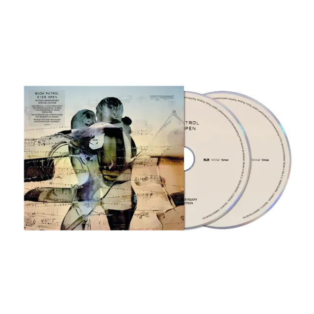 Snow Patrol Eyes Open 2CD anniversary 20 anni deluxe