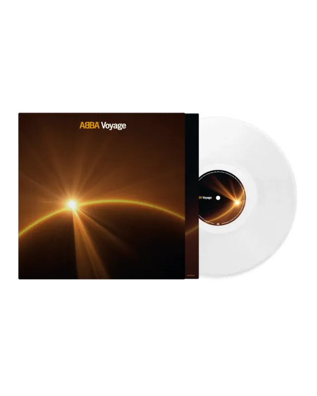 ABBA Voyage LP vinile bianco esclusivo poster