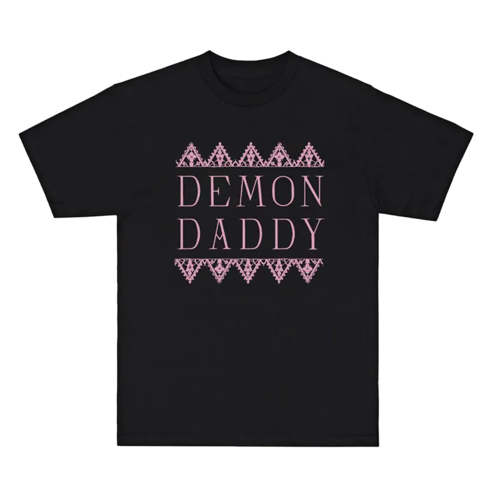 Polydor Records Demon Daddy t-shirt nera cotone