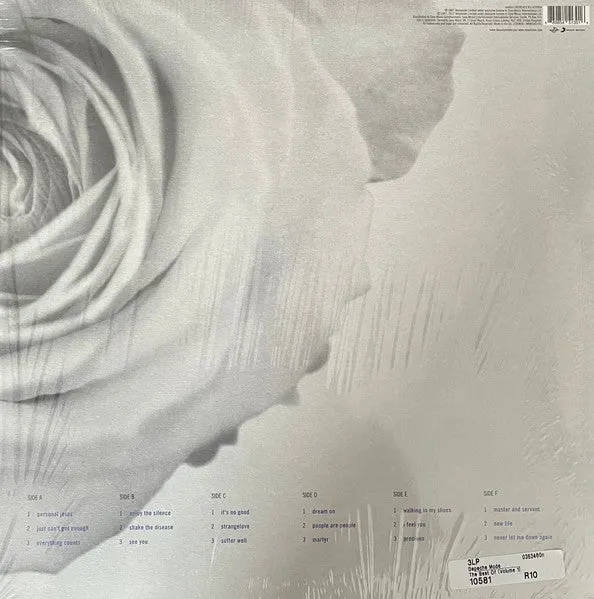Depeche Mode Best Of Volume 1 3LP vinile nuovo booklet